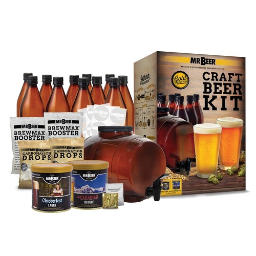 Craft beer making kit - making, 4